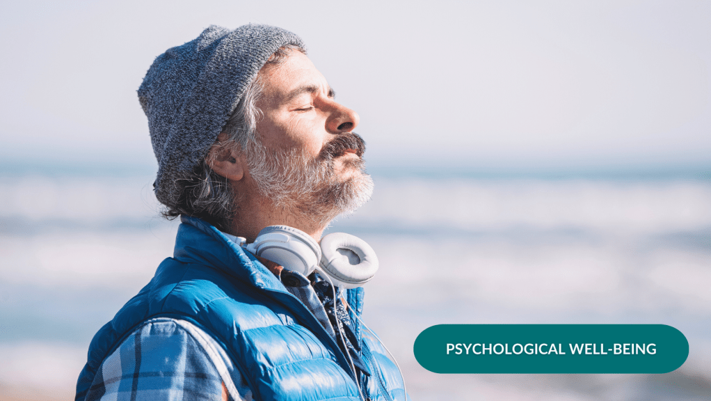 A calm and peaceful mind representing financial security