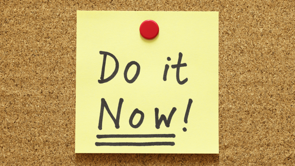 5. The Time to Take Action Is Now